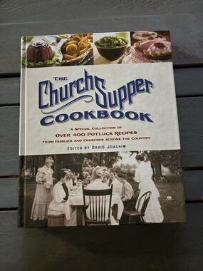 The Church Supper Cookbook - White & Blue Cover